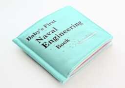 Cloth Book - Naval Engineering Baby