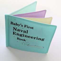 Cloth Book - Naval Engineering Baby - thumbnail 3