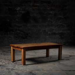 Reclaimed Wood Coffee Table Rustic Farmhouse Center Table - thumbnail 1
