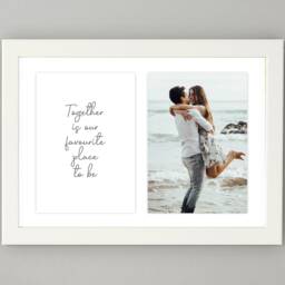 Personalised Valentines Gift For Him, Boyfriend/Husband Day Gift, A4 Print Digital Download Or Framed Romantic Present - thumbnail 3