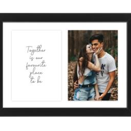 Personalised Valentines Gift For Him, Boyfriend/Husband Day Gift, A4 Print Digital Download Or Framed Romantic Present - thumbnail 2