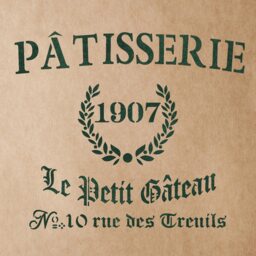 Patisserie Stencil For Painting Signs Crafting Diy Wall Decor - Artistic Stencil - thumbnail 1
