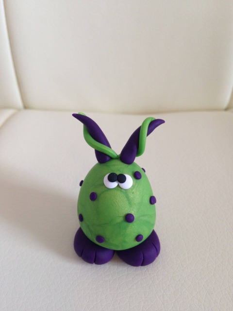 Shooosh Little Gloop Polymer Clay Monster - image 1