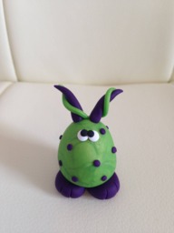 Shooosh Little Gloop Polymer Clay Monster - thumbnail 1