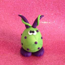 Shooosh Little Gloop Polymer Clay Monster - thumbnail 2