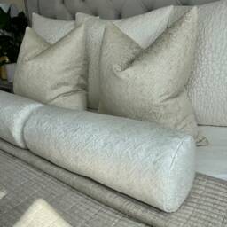 "Sofa Or Bed Decorative Cushion Bolster 16"" X 6" - thumbnail 4