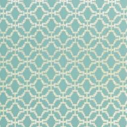 Sarana Linen Embroidery in Aquamarine - Pillow Cover, Backing Of Your Choice-Chroma Collection - thumbnail 1