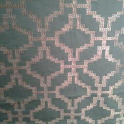 Sarana Linen Embroidery in Aquamarine - Pillow Cover, Backing Of Your Choice-Chroma Collection - thumbnail 2