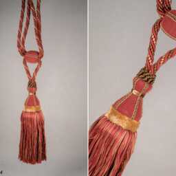 Luxury Curtain Tassel Tieback - Large Rope Holdback 35cm - Elegant Drapery Tie Back For Voile & Curtains - thumbnail 3