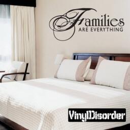 Families Are Everything - Vinyl Wall Decal Quotes Sticker Fa014Familiesareiet - thumbnail 1