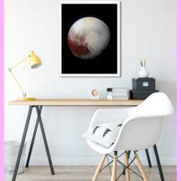 Space - Pluto Astronomy Planet Printable Print -Decor Photo Wall Art Digital Download - thumbnail 3