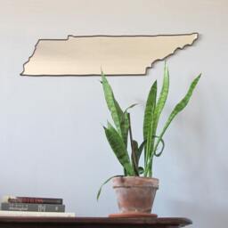 Tennessee Mirror/Wall State Outline Silhouette Shape Art University Of Ut Vols Nashville - thumbnail 2