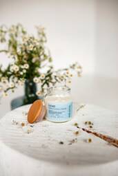 Leah Baby Blues Natural Essential Oil Soy Wax Candle - thumbnail 1