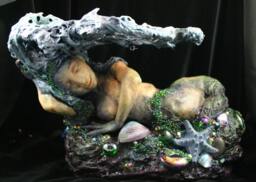 Sea Goddess, Ooak Sculpture, Sarah Pierzchala Free Shipping - thumbnail 1