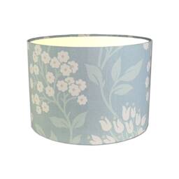 Lampshade in Laura Ashley Holkham Duck Egg Floral Fabric Handmade Various Sizes Free UK Delivery - thumbnail 2