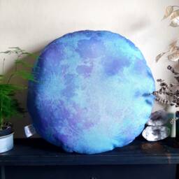 Pastel Full Moon Cotton Cushion Witchy Boho Decor - thumbnail 1