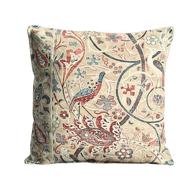 William Morris Bullerswood Cushion Cover Arts & Crafts Linen Pillow - image 1