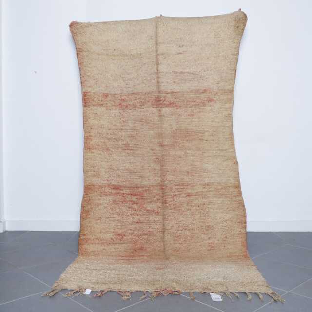 Handmade Wool Berber Rug Vintage Moroccan Carpet - 9, 3x4, 4 Ft - image 1
