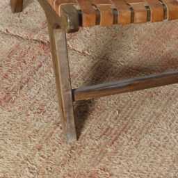 Handmade Wool Berber Rug Vintage Moroccan Carpet - 9, 3x4, 4 Ft - thumbnail 4