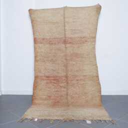 Handmade Wool Berber Rug Vintage Moroccan Carpet - 9, 3x4, 4 Ft - thumbnail 1