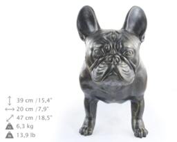 French Bulldog, Dog Natural Size Statue, Limited Edition, Artdog - thumbnail 1