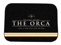 Personalised Boat Mat, Yacht, Narrowboat, Sailing Nautical Door Mat 44cm X 32cm - thumbnail 1