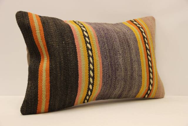 Throw Pillow, Sofa 12x20 in 30x50 cm, Vintage Kilim Pillow, Home Cushion Cover Boho Pillow Throw Koef-623 - image 1