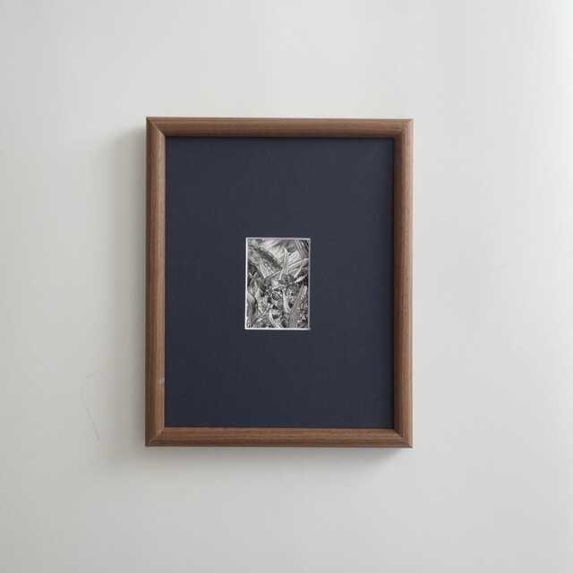 12x16 Walnut Picture Frame 30x40cm With Custom Size Opening 2x3 4x6 5x7 - image 1