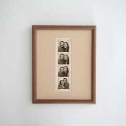 12x16 Walnut Picture Frame 30x40cm With Custom Size Opening 2x3 4x6 5x7 - thumbnail 4
