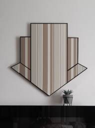 Art Deco Mirror, Wall Over Mantle Bathroom Mirrors