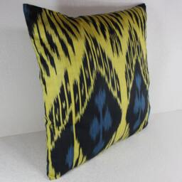Hand Dyed Ikat Pillow Cover - thumbnail 2