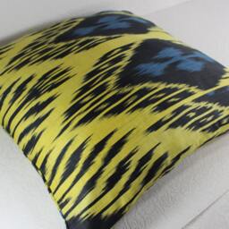 Hand Dyed Ikat Pillow Cover - thumbnail 3