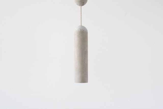 Handmade Concrete Cylinder Pendant Light Modern Minimalist Chandelier - image 1