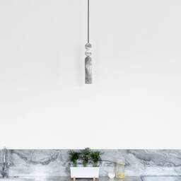 Handmade Concrete Cylinder Pendant Light Modern Minimalist Chandelier - thumbnail 3