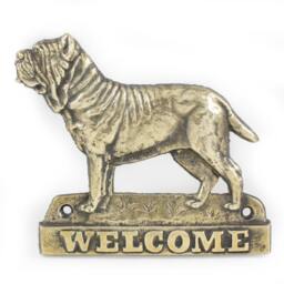Mastino Neapolitano, Dog Welcome, Hanging Decoration, Limited Edition, Artdog - thumbnail 2