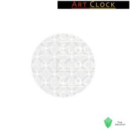 Geometric Mandala Wall Clock - Multilayer Svg - Cricut, Glowforge, Laser Cut, Cnc - thumbnail 4