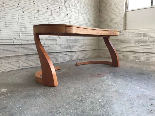 Cherry Serpentine Desk - image 1