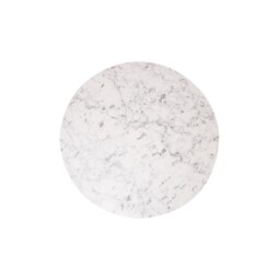 Luna Upcycled Carrara Marble Coffee Table, Douglas Fir Legs - thumbnail 4