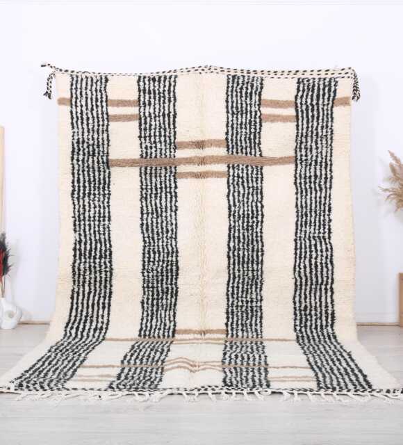 Custom Moroccan Rug, Wool Rug, Berber Beni Morrocan Authentic Beni Ouarain Rug - image 1