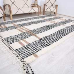 Custom Moroccan Rug, Wool Rug, Berber Beni Morrocan Authentic Beni Ouarain Rug - thumbnail 3