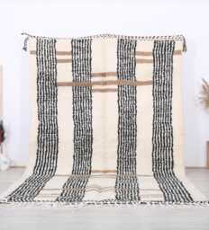 Custom Moroccan Rug, Wool Rug, Berber Beni Morrocan Authentic Beni Ouarain Rug - thumbnail 1