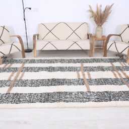 Custom Moroccan Rug, Wool Rug, Berber Beni Morrocan Authentic Beni Ouarain Rug - thumbnail 2