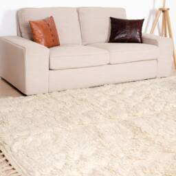 Authentic Moroccan Rug, Beni Ourain Rug 7x10 Ft - thumbnail 3
