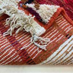 Handwoven Beni Ourain Wool Rug Moroccan Shag Rug For Living Room - thumbnail 4