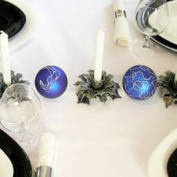 Wedding Table Centerpiece Candle Holder Flower Tealight Candlestick Party Wedding Decoration Lights Floral Decor Centerpiece - thumbnail 4