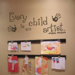 Masterpieces Wall Decal Every Child Is An Artist Playroom Art Display Decor - 153 - thumbnail 2