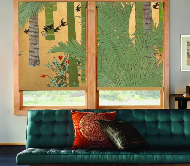 Swallows Travelling To The East Asian Art Custom Made Printed Window - Vnt312 Roller Blind Regular Or Blackout Shade, Chain Cordless - image 1