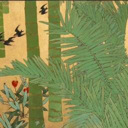 Swallows Travelling To The East Asian Art Custom Made Printed Window - Vnt312 Roller Blind Regular Or Blackout Shade, Chain Cordless - thumbnail 3