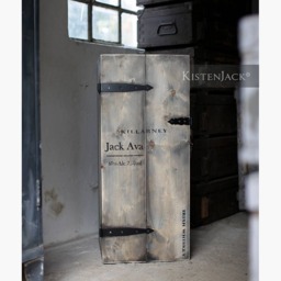 "Cabinet Home Bar Wooden Box Cargo Chest ""Jack Ava" - thumbnail 1