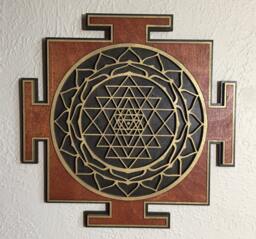 Sri Yantra Wall Art 17.5